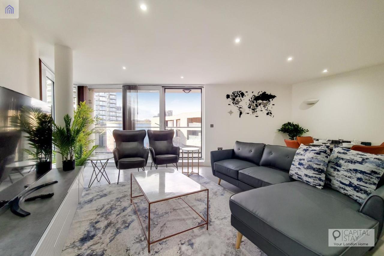 Free Parking - Stylish Three Bedroom Apartment By London Excel Ngoại thất bức ảnh